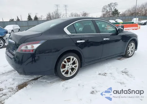 2012 Nissan Maxima 3.5 S from USA, damaged, VIN 1N4AA5AP0CC856997